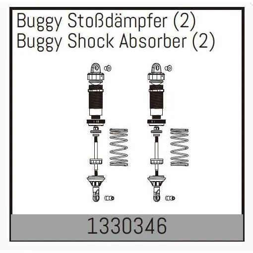 Absima - Buggy Stoßdämpfer (2 Stück)