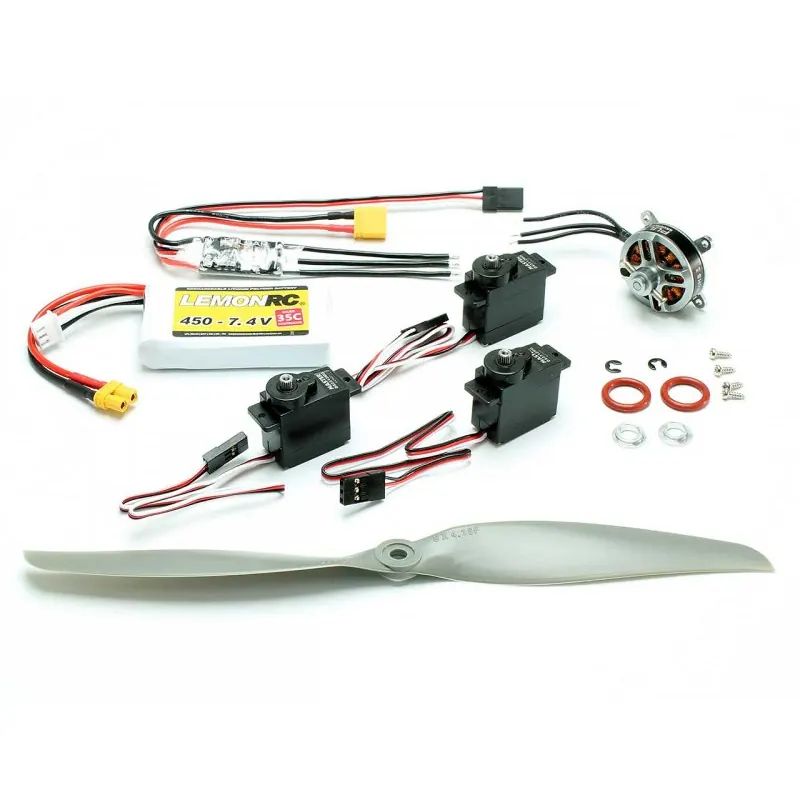 Antrieb + Servos Crack Pitts