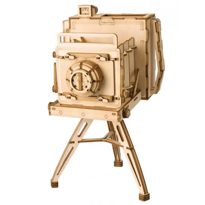 Camera (Laser-Cut Wooden Kit)