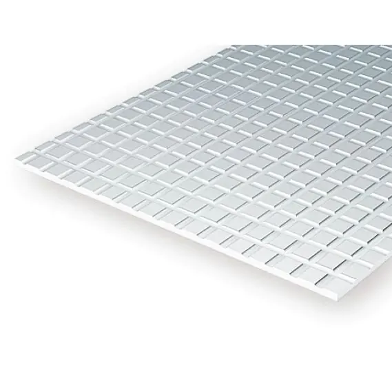 Evergreen - Quadrat-Platte 6,3
