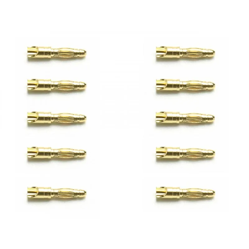 Gold Plug 2,0mm (10 pcs)