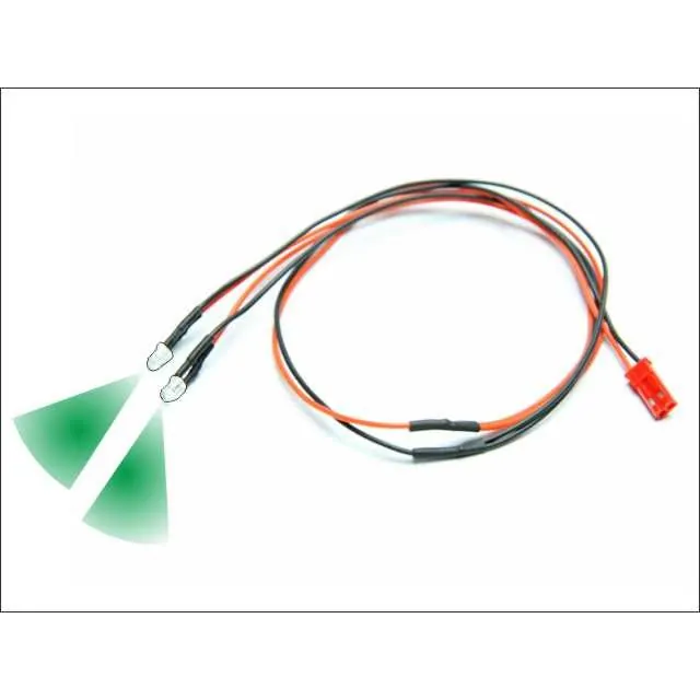 LED Ø 3 mm Cable (green)
