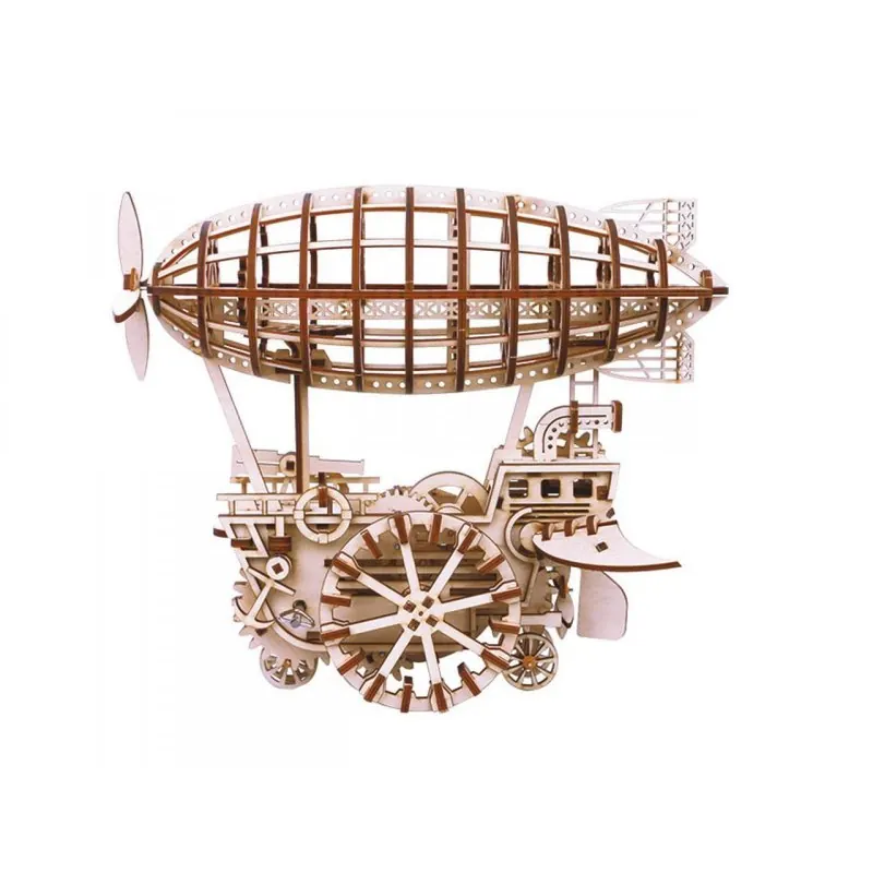 Luftschiff (Lasercut Holzbausatz)