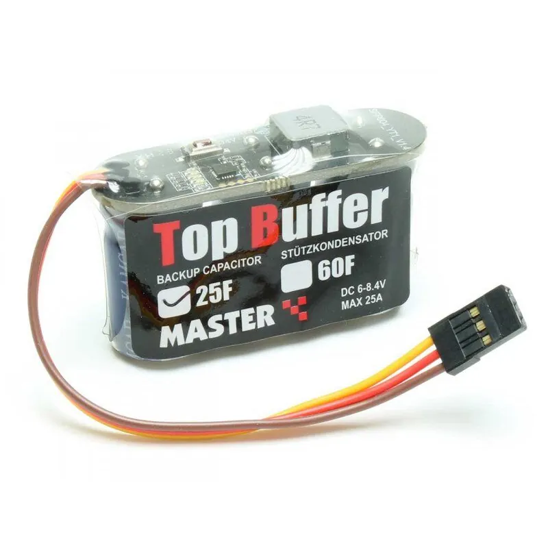 Master - Top Buffer 3x 25F capacitors JR