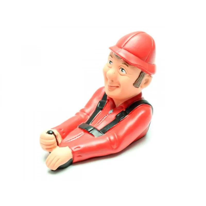 Pilotenpuppe Charly 110mm (rot)