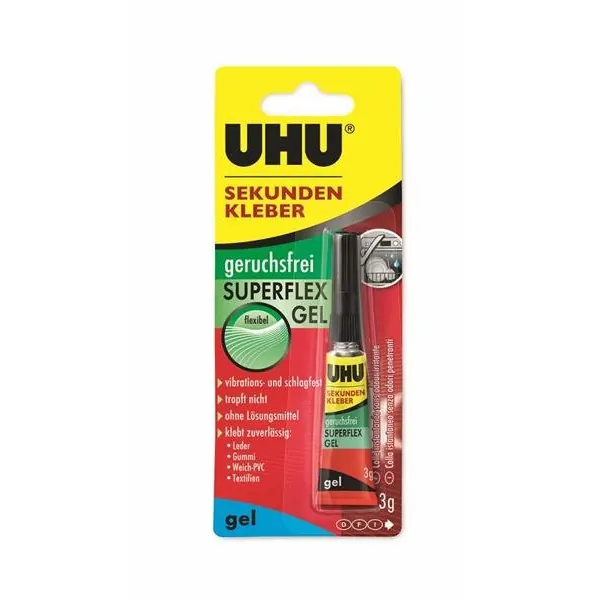 UHU SUPERFLEX Superglue 3 g